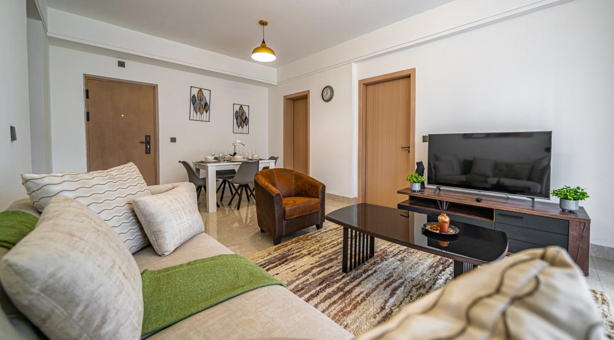 Bel appartement 2 chambres dans résidence verdoyante