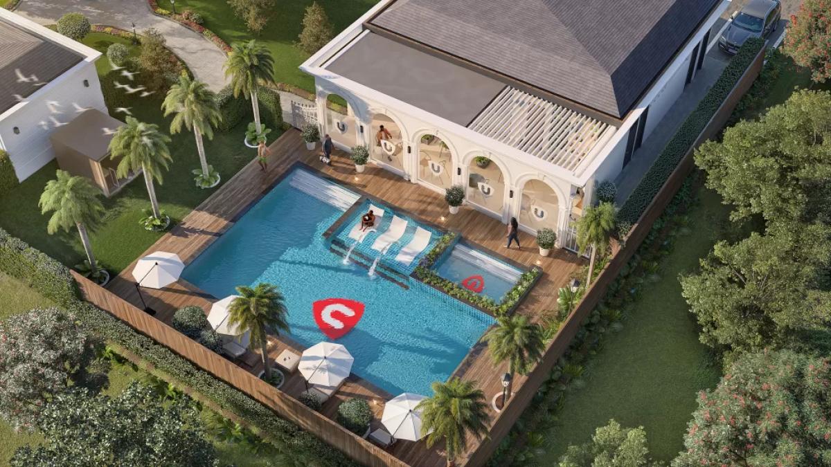 Villa 4 chambres avec clubhouse et piscine communautaire