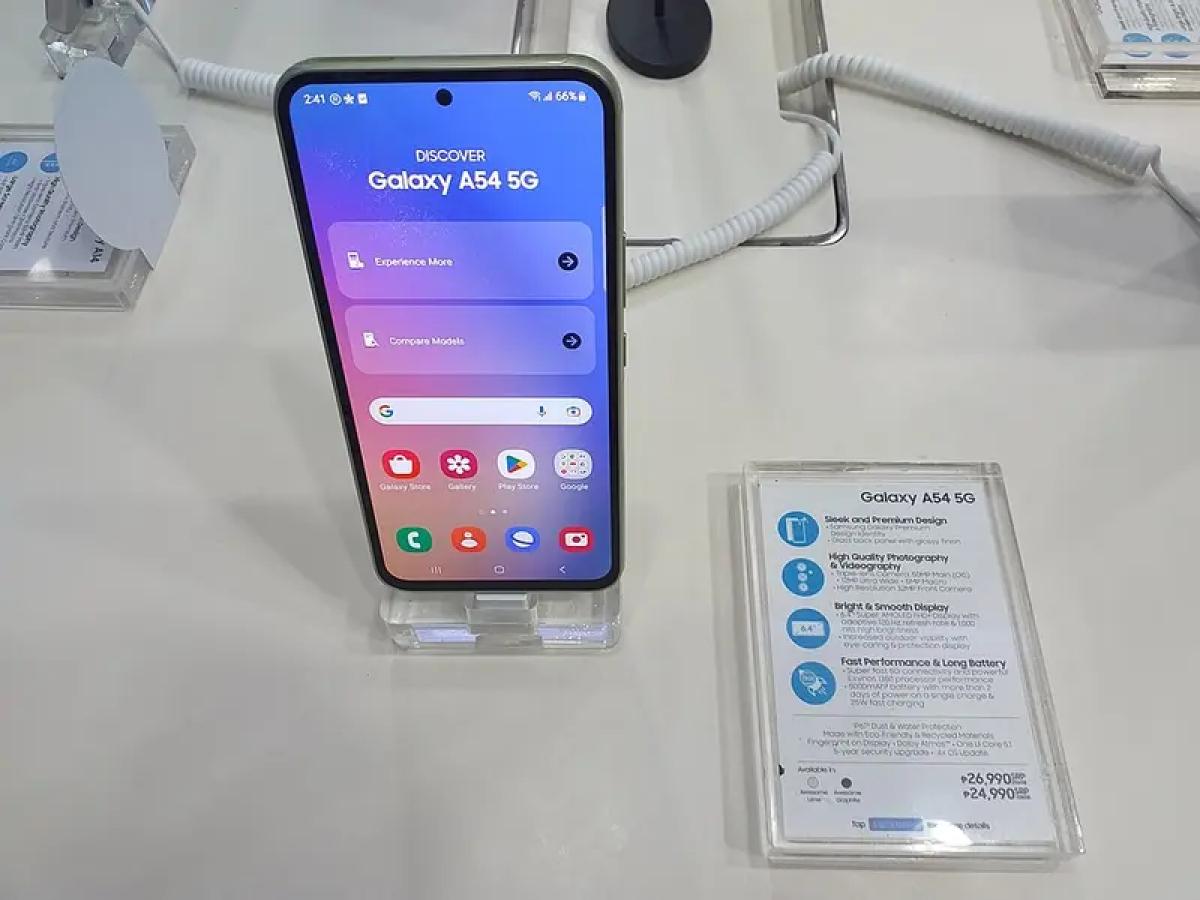 Samsung Galaxy A54, neuf sous scellé